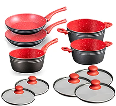 Kit de panelas RedSilver