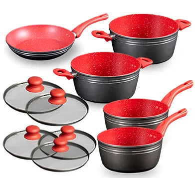 Kit de panelas RedSilver