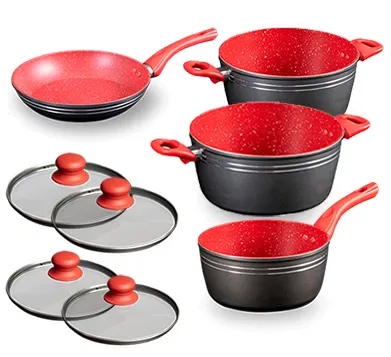 Kit de panelas RedSilver