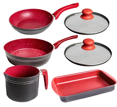 Kit de panelas RedSilver